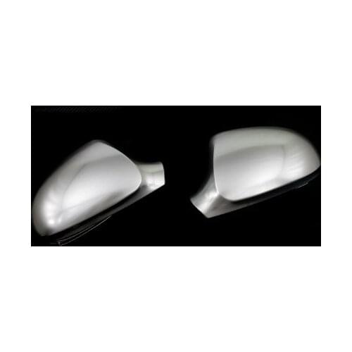 High quality car-styling R Line Style Silver Matt Chrome Side Mirror Cap Replacement for vw Passat B6-Free Shipping