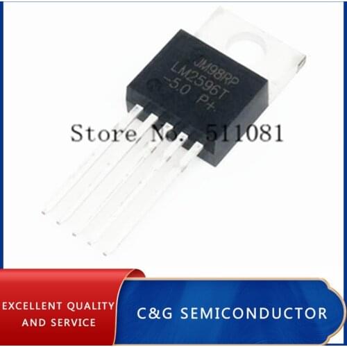10PCS LM2596T-5.0 LM2596T 5V TO-220