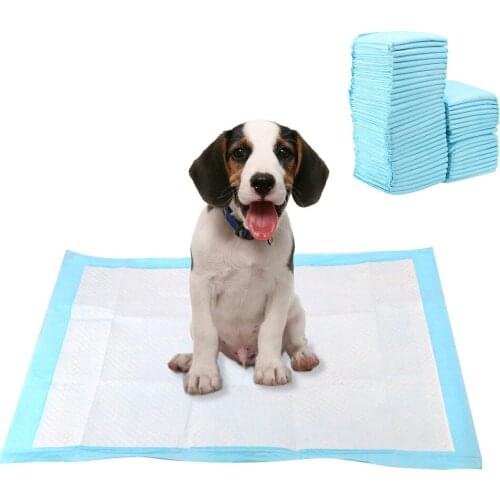 4 Size Super Absorbent For Cats Dog Pet Supplies Training Pee Pads Disposable Healthy Clean Wet Mat Pet Diaper Dog