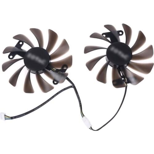 95mm GFM10012H12SPA GAA8S2U 4Pin Cooler Fan For ZOTAC GTX 1070Ti 1080Ti AMP fan 62KA