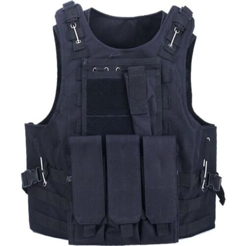 Army Vest Tactical Molle Plate Carrier Military Training Style
