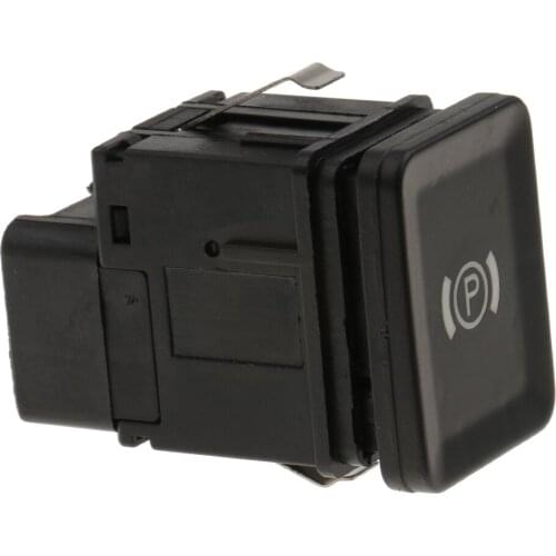 Black Handbrake Button Parking Brake Switch For VW Passat Cc 2009-2012