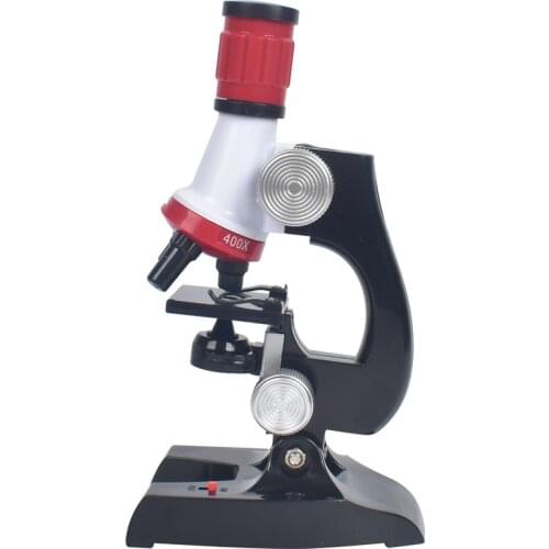 Childrens Microscope 1200 Times Biological Microscope Student Science Experiment Puzzle Scientific and Educational Toy