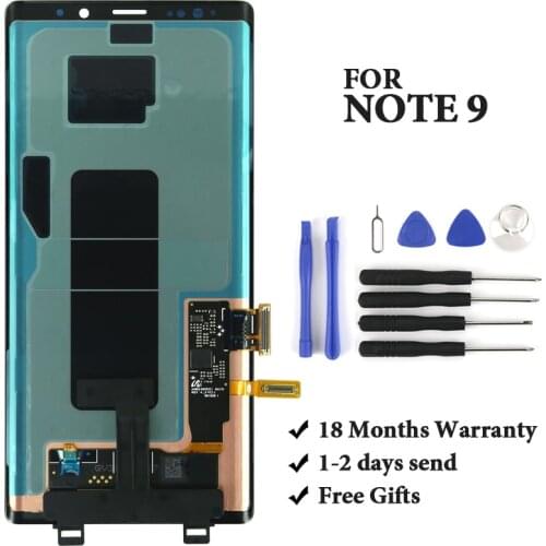 For Samsung Note 9 LCD Display Grade OEM AMOLED With Digitizer With Frame Touch Screen Assembly For Samsung N960 N960F N960D LCD