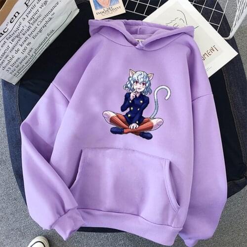 Neferpitou Hunter x Hunter Hoodi Fashion japanese streetweare Sweatshirt Multiple Colour student Unisex casual Hoodies Pullover