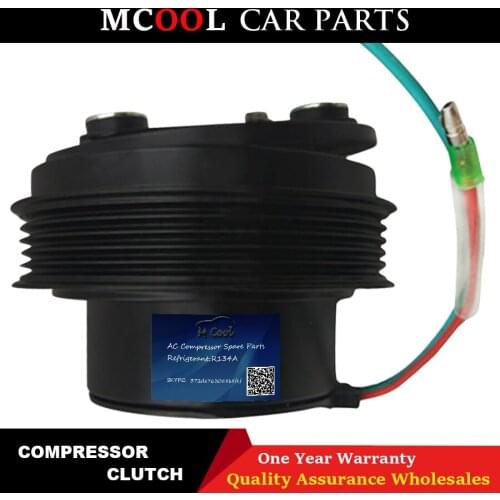Air Conditioning Cooling Pump Compressor Clutch For Honda Jazz Fit City HS090R HS-090R TRES07 108mm 5pk 38810PWA006 38810PWAJ02