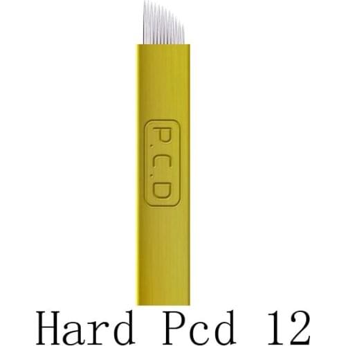 Laminas Hard Pcd 12/14 12U /14U/18U Hard Microblading Permanent Makup Needles For Tobori Tattoo Pen