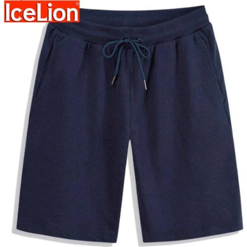 Icelion 2021 Men Shorts Summer Sports Shorts Men Casual Jogging Workout Shorts Men Solid Loose Pantalones Cortos Para Hombres