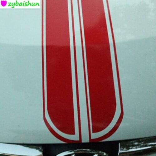 Car Stickers Hood Engine Cover DIY Stripe Decoration Reflective FOR Honda CRV Accord Odeysey Crosstour FIT Jazz City Civic JADE