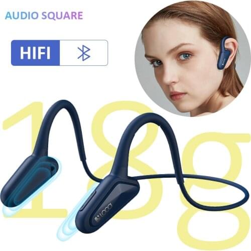 Bone Conduction Earphone Bluetooth 5.0 Wireless Sports Headphones IP65 Headset Stereo Hands-free with Microphone For Running