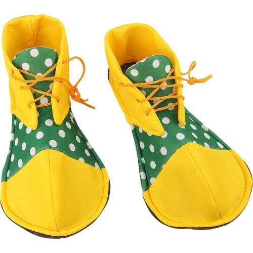 Clown Shoes Kids Adults Cosplay Costume Performance Props Carnival Party Dress Halloween Cosplay Fancy Dress Birthday Gift
