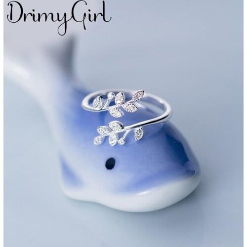 Charming Boho Cubic Zircon Leaf Rings For Women Vintage Finger Ring 2021 Knuckle Female Fashion Jewelry Wedding Gifts