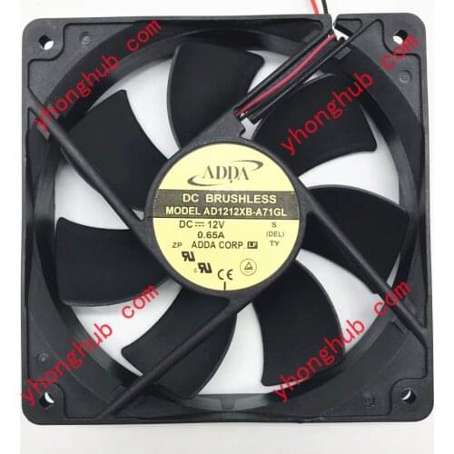 ADDA AD1212XB-A71GL S DC 12V 0.65A 120X120X25mm Server Cooling Fan
