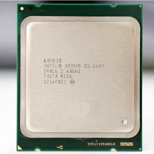 Intel Xeon E5 2689 LGA 2011 2.6GHz 8 Core 16 Threads CPU Processor E5-2689 best match X79