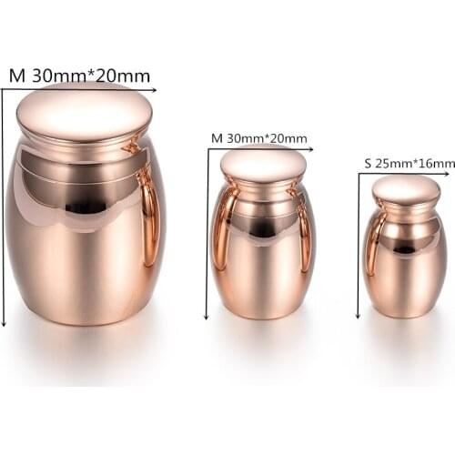 IJU001 Stainless Steel Blank Jar Keepsake Funeral for Ashes Urn Custom Engraved Cremation for Pets Human Ashes