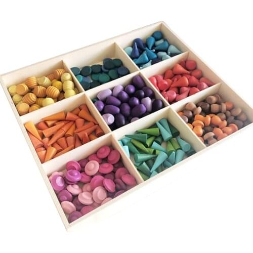 324 Pcs Sorting Small Building Blocks Creative Lightweight Puzzle Toys Set