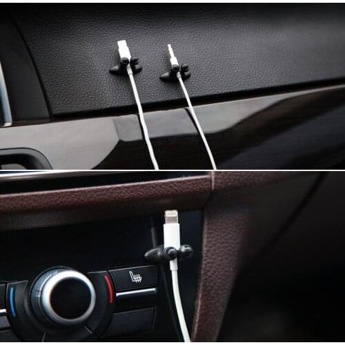 8pcs Car Wire Clip Stickers for SEAT Ibiza Leon Toledo Arosa Arona Alhambra Exeo FR Supercopa Mii Altea Cordoba cupra concept