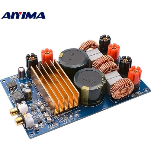 AIYIMA TPA3255 300Wx2 Class D Digital Amplifier Audio Board HIFI Stereo Power Sound Amplifier DC40V Home Theater Mini Amp