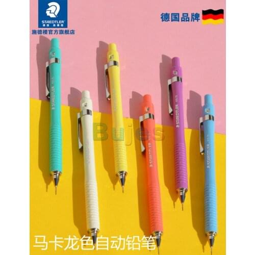 STAEDTLER ins Color Automatic Pencil 925 75, Low Center of Gravity Drawing Pen 0.5mm Student Rod Activity Pencil Painting Tool