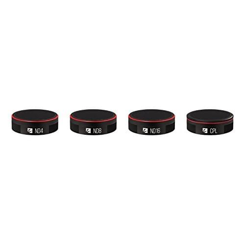 Freewell Standard Day - 4Pack ND4, ND8, ND16, CPL Camera Lens Filters Compatible With DJI Mavic Air