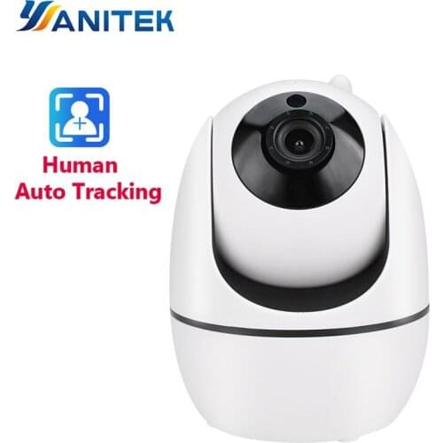 Yanitek 1080P IP Wifi Camera Mini HD Auto Tracking Onvif Night Vision Baby Monitor Smart CCTV Home Security Wireless Camera