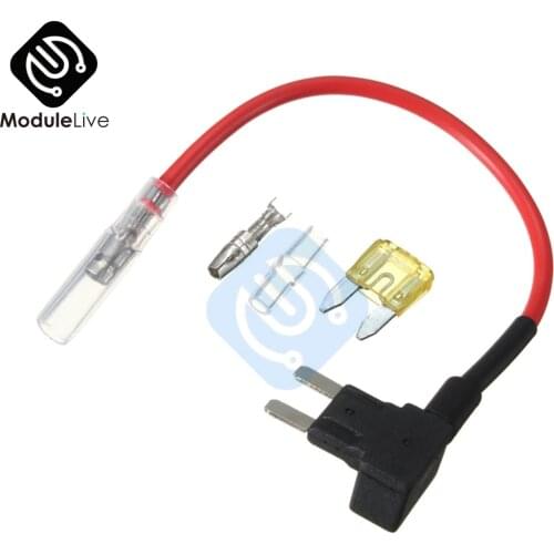 Small ACS Add A Circuit Piggy Back Pluggable Standard Blade Tap Fuse Holder