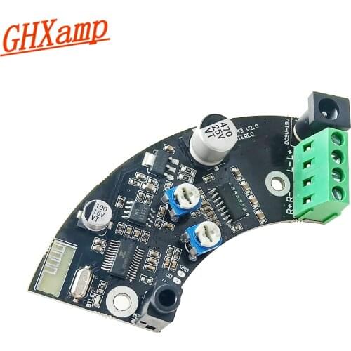 Ceiling Speaker Bluetooth Amplifier Audio Board 15W*2 Wall Stereo Background Music Amp DIY AUX DC12V