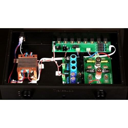 ZEROZONE Finished Hifi WE420A (5755) + 12AU7 Tube Stereo preamplifier L8-29