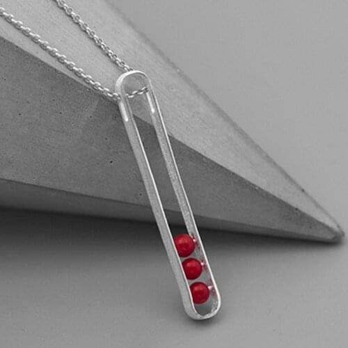 S.EAST SUN 925 Sterling Silver Handmade natural gem simple pendant suitable for womens boutique jewelry party gift jewelry