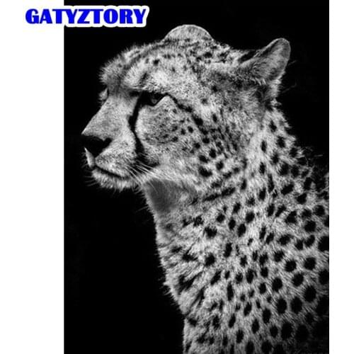 GATYZTORY Full Square/Round Dril Or Round Drill 5D DIY Diamond Painting Colour Animal And Beauty Embroidery Cross Stitch Mosaic