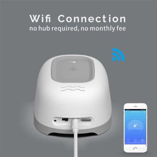 3/2/1PCS Smart Tuya WIFI Water Leakage Detector Water Leak Sensor Wireless Water Level Detector Water Leak Alarm Sensor Home