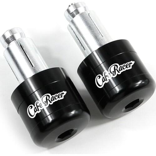 For Benelli Cafe Racer 2008-2010 Cafe Racer 1130 2006+ Motorcycle Handlebar Grips Handle Bar Grip Bar End Cap Covers Aluminum