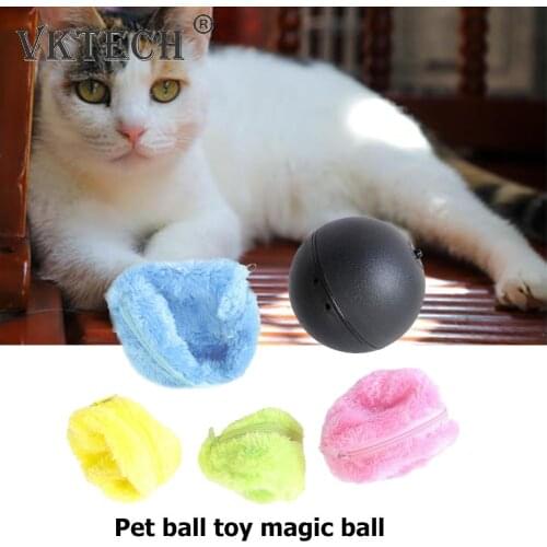 5x Durability Funny Bite Squeak Bauble Pet Electric Toy Automatic Dog Cat Traning Dogs Agility Toys Supplies