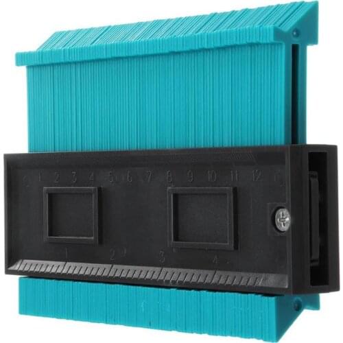 Plastic Gauge Contour Profile Copy Gauge Duplicator Standard 5 Inch Width Wood Marking Tool Tiling Laminate Tiles General Tools