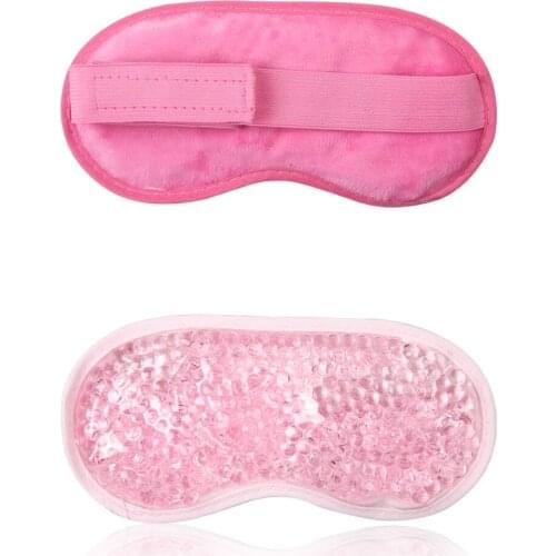 Summer Reusable Hot And Cold Compress Gel Eye Mask Pvc Relieve Fatigue And Relax Sleeping Mask Shading Travel Ice Pack Eye Mask