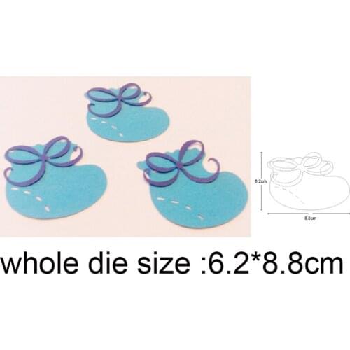Lucky Bag Baby Shoes Metal Cutting Dies Stencils For Scrapbooking dies DIY Crafts Album Cards Making Embossing Die Cuts 2020 New