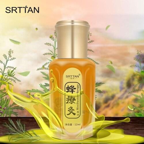 12ml Chinese Medicine Bee Venom Oil Back Pain Backache Foot For Joints Cream Pain Relax Health Ointment Tiger Balm Waist Ca M3C1