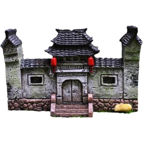 Miniature Figurines Accessories Plant Chinese Landscape Model for Gardening Home Office Teahouse Desk Decoration