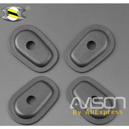 Motorcycle Turn Signal Lamp Base Winker Mount Base 2-Pc Set for YZF 600 Thundercat FZS 600 Fazer YZF-R6 YZF-R1 FJR 1300