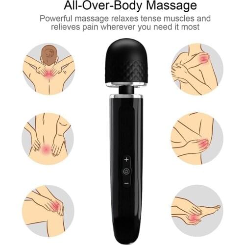 2021 New Adore AV Vibrators For Women USB Rechargeable Full Body AV Wand Master Massager Adult Sex Products Sex Toys For Couple