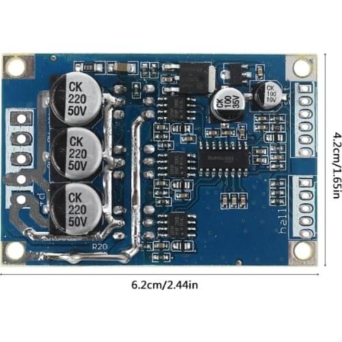 DC 12V-36V 15A 500W Brushless Motor Controller Hall BLDC Driver Board New