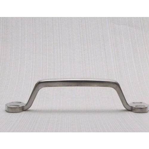 Solid Stainless steel bow door handle industrial cabinet heavy equipment knob chassis cabinet pull toolbox handle hardware