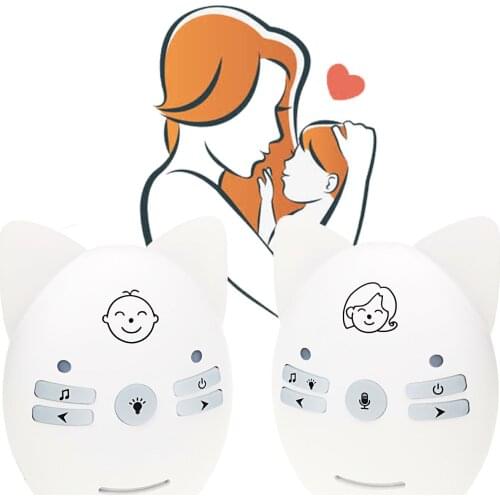 V20 v30 Baby Phone 2.4GHz Wireless Infant Baby Sound Monitor Audio Walkie Talkie Kids Intercoms Radio Nanny Babysitter With Mic