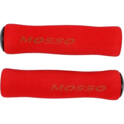MOSSO Mountain Bike Grips Antiskid Bicycle Handlebar Sponge Handle Iamok A Pair