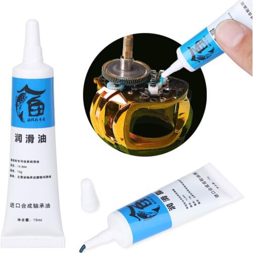 1/2pcs Fishing Reel Oil / Metal Sprocket Bearing Grease lubricating Durable High Quaility Fishing Accessories Gear Liquid Oil
