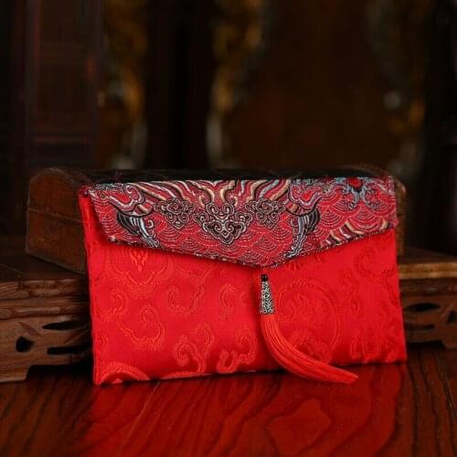 Silk Gift Bag , Wallet for Pack Cash Gift , Note Bag for Novelty Gift Banknote Coin Pouch
