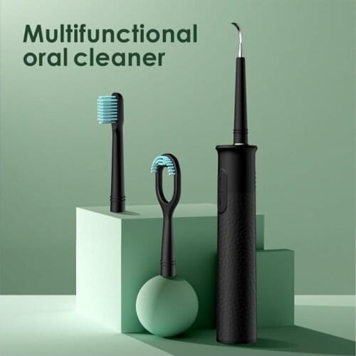 Three in One Oral Irrigator Scaler Ultrasonic Dental Cleaning Device Tools Scraper Teeth Whitening Electric Brush Interdental