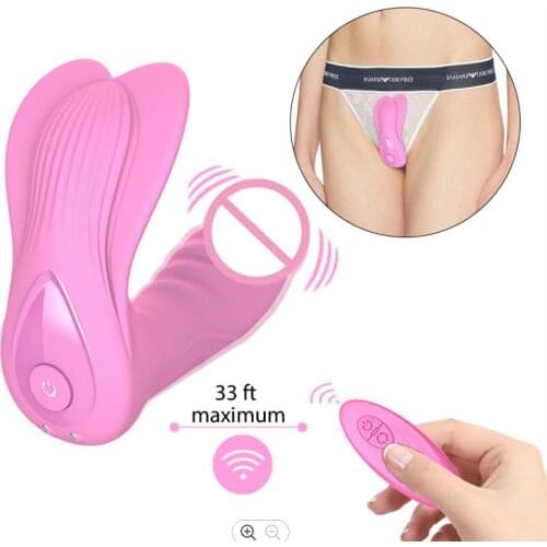 Remote Wearable Female Clitoris Wireless Vibrator Sex Toy For Women