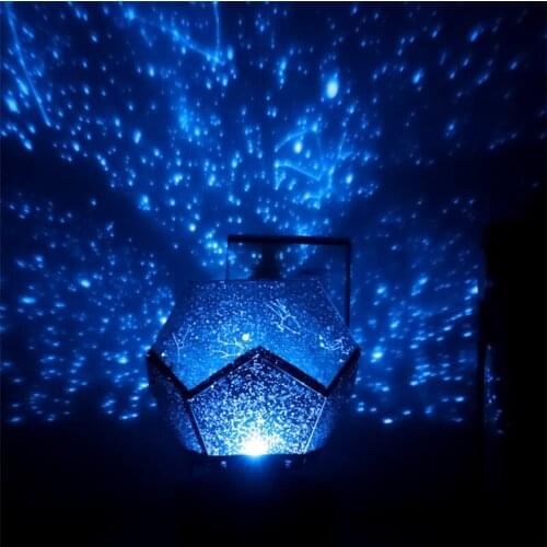 Starry Sky Projector Lamp LED Stary Night Light Dreamcatcher 3D Lamp for Kids Bedroom Constellation Projection Home Planetarium
