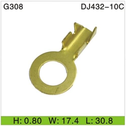 Free shipping 1000pcs Car Electronics & Motorcycle Accessories & Parts G308 Female terminal connector